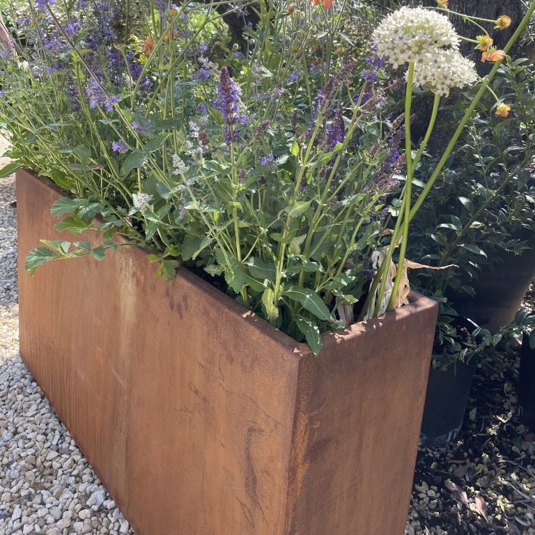 耐候钢花池花箱
